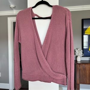 Maybe Crisscross Sweater by 8 Red Butterflies